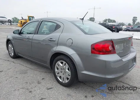 2013 Dodge Avenger Se from USA, damaged, VIN 1C3CDZAB5DN700700